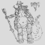 cybernetics drork female machine mechanic plant pregnant scar simple_background solo tree white_background xenophilia pauliusthemad vwpologt alien dryad elemental_creature flora_fauna humanoid treant engineer_(disambiguation) 1:1 hi_res monochrome