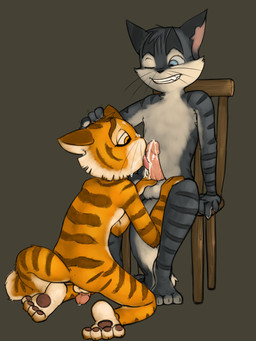 2014 anthro balls butt cat cum cum_on_face erection feline freckle_mcmurray fur gay ghouliegrim incest lackadaisy licking male mammal nude oral penis rocky_rickaby sex smile teeth tongue tongue_out
Rating: Explicit
Score: 8
User: Pierce
Date: April 10, 2014