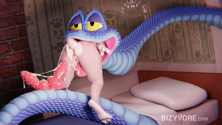 2_penises 3_toes 4_fingers after_orgasm after_sex after_vaginal animal_genitalia animal_penis anthro anthro_on_feral anthro_prey anus armless bedroom bestiality blue_body bodily_fluids bulge butt claws cum cum_drip cum_from_vagina cum_in_vagina cum_inside cum_on_penis cum_string dominant dominant_male dripping duo ejaculation erection feet female feral feral_pred fingers fur fuzzy gaping gaping_anus gaping_vagina genital_fluids genitals grey_body grey_fur half-closed_eyes head_first hemipenes imminent_vore in_mouth inside knot knotted_penis larger_feral larger_male larger_pred legless long_body male male/female male_pred missing_tooth multi_genitalia multi_penis narrowed_eyes neck_bulge nude open_mouth oral_vore penile_spines penis pillow predator/prey red_claws scales short_tail size_difference smaller_anthro smaller_female submissive submissive_female tail text toes vore vulva yellow_eyes bizyvore disney zootopia gary_de'snake judy_hopps european_rabbit lagomorph leporid mammal oryctolagus pit_viper rabbit reptile scalie snake viper 16:9 2025 3d_(artwork) digital_media_(artwork) hi_res url watermark widescreen