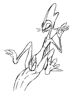 2_penises 3_toes 5_fingers animal_genitalia animal_penis anthro big_tail blush cloaca erection feet fin fingers genitals head_fin hemipenes male masturbation multi_genitalia multi_penis open_mouth penis sex_toy simple_background solo spread_legs spreading tail toes toying_self white_background nal_wt nintendo pokemon cayde_the_inteleon generation_8_pokemon inteleon lizard pokemon_(species) reptile scalie monochrome sketch