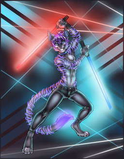 2019 4_toes 5_fingers anthro blue_eyes clothed clothing digital_media_(artwork) felid fur goodfornothingarts hair hi_res male mammal navel pantherine purple_fur purple_hair smile solo standing tiger toes topless
Rating: Safe
Score: 2
User: Millcore
Date: May 19, 2019 2019 4_toes 5_fingers anthro blue_eyes clothed clothing digital_media_(artwork) felid fur goodfornothingarts hair hi_res male mammal navel pantherine purple_fur purple_hair smile solo standing tiger toes topless
Rating: Safe
Score: 2
User: Millcore
Date: May 19, 2019