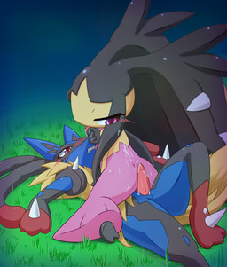 2014 ambiguous_gender anthro barefoot blush butt canine cowgirl_position cum cum_on_back cum_on_butt cum_on_penis drooling erection fur jackal kaceuth looking_back looking_down lucario lying male mammal mawile mega_evolution mega_lucario mega_mawile messy nintendo nude on_back on_top orgasm penis pokémon saliva sex sharp_teeth spikes straddling teeth tongue tongue_out video_games
Rating: Explicit
Score: 13
User: WiiFitTrainer
Date: July 03, 2014 2014 ambiguous_gender anthro barefoot blush butt canine cowgirl_position cum cum_on_back cum_on_butt cum_on_penis drooling erection fur jackal kaceuth looking_back looking_down lucario lying male mammal mawile mega_evolution mega_lucario mega_mawile messy nintendo nude on_back on_top orgasm penis pokémon saliva sex sharp_teeth spikes straddling teeth tongue tongue_out video_games
Rating: Explicit
Score: 13
User: WiiFitTrainer
Date: July 03, 2014