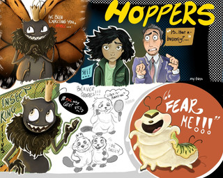 2_antennae 4_arms accessory ambiguous_anthro ambiguous_feral ambiguous_gender ambiguous_human antennae_(anatomy) anthro biped black_antennae black_eyes black_hair blush brown_wings clenched_teeth closed_smile clothed clothed_human clothing crown dialogue duo eyebrows eyeless feral frown gesture green_clothing green_jacket green_markings green_shirt green_topwear grey_body grin hair hand_gesture hand_mirror hands_together head_tuft headgear holding_mirror holding_object insect_wings jacket lepidopteran_wings light light_body light_skin male male_feral male_human markings mirror mouth_closed multi_arm multi_limb multicolored_wings necktie nude nude_anthro open_mouth open_smile pointing pointing_at_another purple_clothing purple_jacket purple_topwear red_necktie ruff scared sharp_teeth shirt smile solo speech_bubble spread_wings standing tail tan_body tan_skin teeth text tongue toothy_grin topwear tuft whiskers white_body white_clothing white_shirt white_topwear wings yellow_eyes angl-0fdeath disney hoppers_(disney) pixar jerry_generazzo king_george_(hoppers) mabel_tanaka titus_(hoppers) arthropod beaver butterfly caterpillar human insect larva lepidopteran mammal rodent 2026 5:4 copyright_name digital_media_(artwork) digital_painting_(artwork) english_text lighting painting_(artwork) shaded sketch