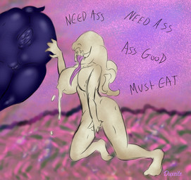after_transformation anthro anus big_anus big_breasts bodily_fluids breasts cum dialogue duo feet female female/female fingering genital_fluids genitals glistening glistening_body latex monster_girl_(genre) slime symbiotic tail text touching_butt vaginal vaginal_fingering vulva duxeite mario_and_luigi_(series) mario_bros nintendo superstar_saga cackletta femengumisi beanish goo_creature humanoid hybrid monster comic english_text hi_res signature