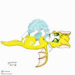 butt female feral lying lying_on_ground on_back on_ground patreon_logo patreon_username playing smile solo stamen text wings yordraw dust:_an_elysian_tail patreon fidget_(elysian_tail) bat felid feline mammal nimbat 1:1 hi_res url