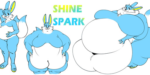 2_tails anthro belly big_belly front_view grin hair hands_behind_head happy huge_belly looking_at_viewer male moobs morbidly_obese morbidly_obese_anthro morbidly_obese_male multi_tail nude_anthro nude_male obese obese_anthro obese_male overweight overweight_anthro overweight_male short_hair smile solo standing tail three-quarter_view three_frame_sequence painttherabbit shinespark_(rabbit) lagomorph leporid mammal rabbit 2025 absurd_res hi_res sequence