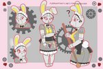 anthro female machine pokemorph solo text travis_mayer nintendo pokemon generation_7_pokemon lagomorph legendary_pokemon leporid magearna mammal pokemon_(species) rabbit robot 2020 absurd_res digital_drawing_(artwork) digital_media_(artwork) hi_res url