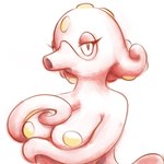 anthro breasts eyelashes female looking_at_viewer nipples solo tentacles soff_doll 2024_pokemon_gigaleak nintendo pokemon cephalopod coleoid generation_2_pokemon humanoid marine mollusk octillery octopodiform octopus pokemon_(species) 1:1 bust_portrait hi_res portrait sketch