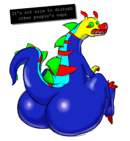 ambiguous_gender anthro big_butt blue_body blue_butt butt dialogue glistening glistening_body glistening_butt looking_at_viewer looking_back multicolored_body nude scales simple_background solo sparklefur tail text thick_thighs wide_hips kiffy_(artist) mythology space_funeral swamptrogg dragon mythological_creature mythological_scalie scalie 2020 colorful_theme digital_drawing_(artwork) digital_media_(artwork) english_text hi_res
