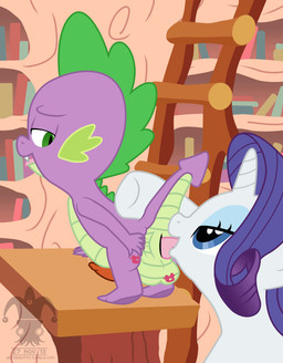 2013 anal animated anus balls blargsnarf blue_eyes cum dragon duo equine eyeshadow female feral friendship_is_magic fur green_eyes hair half-closed_eyes hi_res horn horse inside interspecies library long_hair makeup male mammal my_little_pony oral oral_sex penis pony rarity_(mlp) rimming sex spike_(mlp) standing straight tongue unicorn white_fur
Rating: Explicit
Score: 11
User: lemongrab
Date: November 28, 2013