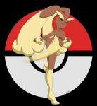 2014 alpha_channel anthro breasts brown_fur eyelashes female fur itsuko103 kicking lagomorph long_ears lopunny mammal nintendo nude pink_eyes pink_nose plain_background pokéball pokémon pokémorph rabbit solo transparent_background video_games
Rating: Safe
Score: 2
User: Finchmaster
Date: February 16, 2014