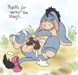 after_sex animal_genitalia balls blueballs cum cum_on_leg cum_on_stomach donkey eeyore english_text equine flaccid grass half-closed_eyes horsecock looking_away lying male mammal on_back outside penis reclining solo text winnie_the_pooh_(franchise)
Rating: Explicit
Score: 7
User: Circeus
Date: January 03, 2015 after_sex animal_genitalia balls blueballs cum cum_on_leg cum_on_stomach donkey eeyore english_text equine flaccid grass half-closed_eyes horsecock looking_away lying male mammal on_back outside penis reclining solo text winnie_the_pooh_(franchise)
Rating: Explicit
Score: 7
User: Circeus
Date: January 03, 2015