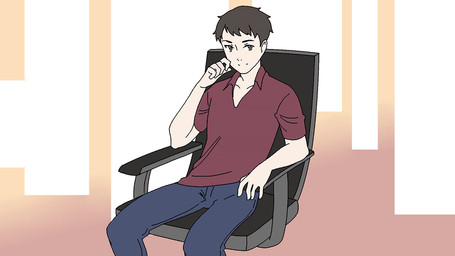 breasts brown_eyes brown_hair chair clothed clothing female fox_ears fur furniture gender_transformation green_eyes grey_eyes growth hair hand_on_head heterochromia human_to_humanoid looking_at_viewer male mtf_transformation orange_body orange_fur orange_hair shrinking simple_background sitting size_transformation small_breasts solo species_transformation tail tail_growth transformation rikis animal_humanoid canid canid_humanoid canine canine_humanoid fox fox_humanoid human humanoid mammal mammal_humanoid 16:9 animated colored widescreen