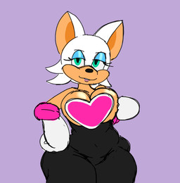 anthro areola bedroom_eyes bent_over big_breasts bouncing_breasts breasts butt clothed clothing female looking_at_viewer narrowed_eyes nipples sagging_breasts seductive shocked smile smiling_at_viewer solo thick_thighs wardrobe_malfunction fuzefurry sega sonic_the_hedgehog_(series) rouge_the_bat bat mammal 2d_animation animated frame_by_frame hi_res