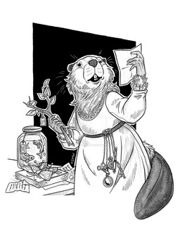 anthro beaver_tail belt belt_accessory branch cheek_tuft claws clock clothing facial_tuft female frilly frilly_clothing glass_jar holding_object key looking_at_object magnifying_glass neck_tuft paper paper_tag pocketwatch simple_background solo specimen teeth_showing tuft watch whiskers justcallmemrm grimshire beryl_(justcallmemrm) aquatic beaver fish mammal rodent hi_res monochrome