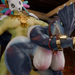 anthro anthro_penetrated areola big_breasts bodily_fluids bone breasts butt clothing cum cum_drip cum_from_vagina cum_in_vagina cum_inside dripping duo female female_penetrated genital_fluids genitals huge_hips huge_thighs hyper hyper_hips jewelry leaking_cum looking_pleasured magic_user male male/female male_penetrating male_penetrating_female multiple_orgasms nipples non-mammal_breasts non-mammal_nipples non-mammal_vulva nude orgasm orgasm_face penetration penile penile_penetration penis penis_in_vagina sex skull small_waist tail teeth thick_thighs tribal_spellcaster vaginal vaginal_penetration vulva wide_hips witch_doctor matingheili09 remanedur_(modeler) vulgarvictor_(modeler) terraria warhammer_(franchise) warhammer_fantasy witch_doctor_(terraria) lihzahrd lizard lizardman mammal reptile saurus scalie 1:1 3d_(artwork) 3d_animation animated digital_media_(artwork) no_sound short_playtime webm