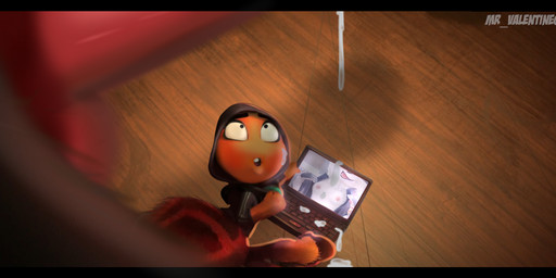 anthro big_penis bodily_fluids clothed clothing computer cum duo electronics female genital_fluids genitals laptop looking_at_another looking_up male penis mr_valentine00 third-party_edit dreamworks illumination_entertainment sing_(movie) the_bad_guys mr._wolf_(the_bad_guys) ms._tarantula_(the_bad_guys) porsha_crystal arachnid arthropod canid canine canis mammal mygalomorph spider tarantula wolf hi_res