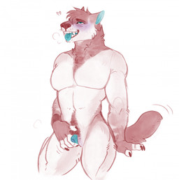 andromorph andromorph_anthro andromorph_penetrated anthro anthro_penetrated big_clitoris blush clitoral_hood clitoris featureless_chest fingering fingering_self genitals intersex intersex_anthro intersex_penetrated looking_pleasured masturbation nude_andromorph nude_anthro open_mouth pecs penetration pubes simple_background solo tongue tongue_out vaginal vaginal_fingering vaginal_masturbation vulva white_background vannthunder canid canine canis mammal wolf hi_res trans_(lore) trans_man_(lore)