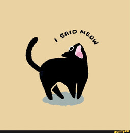 black_body black_fur fur unknown_artist domestic_cat felid feline felis mammal meme