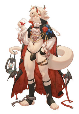 anthro biped blood blood_stain bodily_fluids bulge cape chain christian_cross christian_symbol clothed clothing cross crown crucifix detailed_bulge fingers genital_outline genitals glass hair headgear holding_object horn kemono lamp lantern male navel penis penis_base penis_outline pubes red_eyes religion religious_symbol shota simple_background solo tail tail_holding_object thong underwear white_background young young_anthro young_male qftalorz christianity mythology dragon mythological_creature mythological_scalie scalie