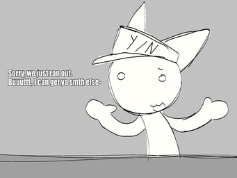 ambiguous/ambiguous ambiguous_gender anthro dialogue grey_background simple_background skinny solo y/n marpyfarts domestic_cat felid feline felis mammal 4:3 comic hi_res