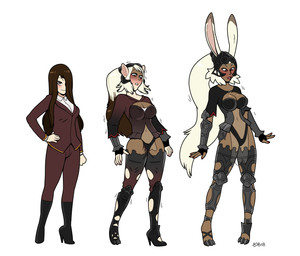 armor base_one_layout basic_sequence boots breasts clothed clothing dark_body dark_skin female footwear hair high_heeled_boots high_heels human_to_humanoid linear_sequence long_hair looking_at_viewer navel one_row_layout shoes simple_background solo species_transformation standing surprised three_frame_image three_frame_sequence transformation transformation_sequence white_background white_hair blackshirtboy final_fantasy final_fantasy_xii square_enix fran_(final_fantasy) animal_humanoid human humanoid lagomorph lagomorph_humanoid mammal mammal_humanoid viera 2018 absurd_res hi_res sequence
