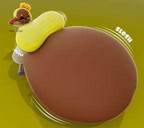 belly belly_expansion big_belly big_breasts blonde_eyebrows blonde_eyelashes blonde_hair blue_lips bottomwear breast_expansion breasts brown_body brown_ears brown_skin clothing colored_nails expansion eyebrows eyelashes fangs female footwear grey_bottomwear grey_clothing grey_footwear grey_pants grey_socks hair headgear headwear high-angle_view huge_belly huge_breasts humanoid_pointy_ears hyper hyper_belly hyper_breasts hyper_inflation inflation lips looking_at_viewer motion_lines nails navel nipple_outline not_furry one_eye_closed onomatopoeia pants pointy_ears poncho pseudo_hair purple_nails sharp_teeth shirt simple_background slosh sloshing_belly smile smiling_at_viewer socks solo sound_effects teeth tentacle_hair tentacles text topwear wink winking_at_viewer yellow_background yellow_clothing yellow_headwear yellow_shirt yellow_topwear maskedtreasure lazza_(modeler) nintendo splatoon frye_(splatoon) animal_humanoid cephalopod cephalopod_humanoid humanoid inkling marine marine_humanoid mollusk mollusk_humanoid 2024 3d_(artwork) blender_(artwork) colored digital_media_(artwork) hi_res shaded