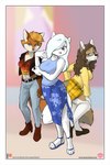 2021 2:3 4_toes 5_fingers alexa_bloom anthro arctic_fox belt black_nose blonde_hair blue_eyes boots bottomwear breasts brown_body brown_eyes brown_fur brown_hair canid canine clothed clothed_anthro clothed_female clothing conditional_dnp countershading denim denim_bottomwear denim_clothing dipstick_tail dress eyebrows eyelashes feet female female_anthro fingers footwear fox fur furgonomics grey_eyes grey_fox group hair hi_res high_heeled_boots high_heels jacket jeans jonas long_hair mammal markings megan_thorne midriff multicolored_body multicolored_fur multicolored_tail naked_penny navel pants pattern_bottomwear pattern_clothing pattern_skirt plaid plaid_bottomwear plaid_clothing plaid_skirt pose red_body red_fox red_fur red_hair sandals shirt shoes short_hair skirt standing tail tail_markings tail_through_skirt team_penny tiffany_frost toes topwear true_fox two_tone_body two_tone_fur urocyon white_body white_fur white_hair