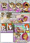 after_sex animated animated_comic babs_seed_(mlp) clothed clothing clown comic crossdressing dialogue dildo duo earth_pony english_text equid equine featherweight_(mlp) female feral friendship_is_magic genitals hair hasbro horse male mammal messy_hair my_little_pony mythological_creature mythological_equine mythology pegasus pony sex_toy short_playtime strapon text tired whateverbender wings