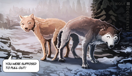 ass_to_ass duo female female_penetrated feral feral_on_feral feral_penetrated feral_penetrating feral_penetrating_feral forest knotting male male/female male_penetrating male_penetrating_female outside penetration penile penile_penetration penis_in_vagina plant pregnancy_risk quadruped realistic_feral reverse_doggystyle sex snow text tree unwanted_knotting vaginal vaginal_penetration winter werewolfdegenerate alpha_and_omega crest_animation_studios humphrey_(alpha_and_omega) kate_(alpha_and_omega) canid canine canis mammal wolf digital_media_(artwork) digital_painting_(artwork) english_text hi_res painting_(artwork)