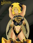 4_arms after_transformation alternate_universe blonde_hair female hair insect_wings lips long_hair looking_at_viewer midriff multi_arm multi_limb navel no_pupils smile solo stinger superhero_costume tan_body tan_skin text wings yellow_lips yellow_sclera darkthewise dc_comics linda_danvers supergirl animal_humanoid arthropod arthropod_humanoid humanoid insect insect_humanoid 2010 absurd_res english_description english_text hi_res japanese_text story story_at_source story_in_description