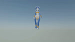 16:9 3d_(artwork) 3d_animation animated anthro armor bikini_armor blender_(artwork) blue_body blue_fur canid canine clothed clothing digital_media_(artwork) female fox fur genitals hi_res high_framerate krystal_(kaylafox) krystal_(star_fox) low-angle_view macro mammal micro multicolored_body multicolored_fur nintendo no_underwear pussy russec short_playtime solo sound star_fox unconvincing_armor upskirt webm widescreen