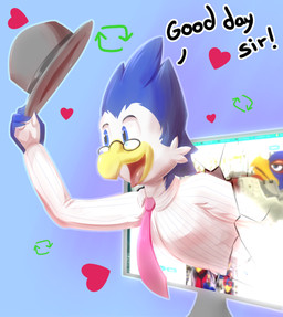 <3 avian bird computer dialogue falco_lombardi hi_res lys male necktie nintendo penguin rodricoro star_fox twitter video_games
Rating: Safe
Score: 0
User: fabianwolf
Date: May 19, 2019 <3 avian bird computer dialogue falco_lombardi hi_res lys male necktie nintendo penguin rodricoro star_fox twitter video_games
Rating: Safe
Score: 0
User: fabianwolf
Date: May 19, 2019