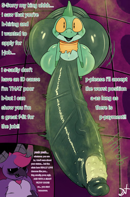 anthro balls beak belly_grab big_balls big_eyes big_penis clothing darkened_balls darkened_genitalia darkened_penis dialogue duo genitals green_balls green_body green_genitals green_penis green_skin heart_symbol high-angle_view horn huge_balls huge_penis hyper hyper_balls hyper_genitalia hyper_penis jewelry looking_aside looking_at_viewer looking_up male male/male musk musk_clouds musky_balls musky_penis necklace nubbed_penis open_mouth overweight overweight_anthro overweight_male penis presenting presenting_penis purple_body purple_skin sharp_teeth small_but_hung smegma spread_legs spreading teapot_(body_type) teeth teeth_showing text thick_thighs throbbing throbbing_balls throbbing_penis topwear torn_clothing torn_fin torn_topwear vein veiny_penis wide_hips plushtrapboyuwu asmon_(plushtrapboyuwu) valac_(plushtrapboy) avian bird corvid corvus_(genus) crow demon fish imp marine oscine passerine shark absurd_res hi_res