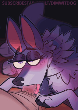 ambiguous_gender anthro black_nose blush bodily_fluids brown_body brown_fur deep_throat duo dutch_angle erection eyelashes fellatio female female_penetrated feral feral_penetrated first_person_view fur genitals half-closed_eyes looking_at_viewer lying_and_blow_position male male/female male_penetrating male_penetrating_female male_pov multicolored_body multicolored_fur narrowed_eyes oral oral_penetration paws penetration penile penile_penetration penis penis_in_mouth purple_body purple_eyes purple_fur purple_tail saliva saliva_on_penis saliva_string sex solo_focus tail tongue tongue_out tongue_out_fellatio white_body white_fur dimwitdog night_of_the_zoopocalypse gracie_(night_of_the_zoopocalypse) canid canine canis mammal wolf 2025 2d_animation animated frame_by_frame short_playtime