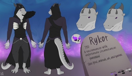 anthro clothing expressions magic_user male necromancer solo sleet_the_icewing dungeons_and_dragons hasbro mythology wizards_of_the_coast rykor_(sleet) dragon mythological_creature mythological_scalie scalie absurd_res hi_res model_sheet