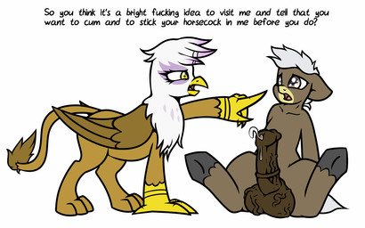 2015 animal_genitalia avian balls duo earth_pony english_text equine erection fan_character female feral friendship_is_magic gilda_(mlp) gryphon horse horsecock male mammal my_little_pony penis pony precum slavedemorto text vein veiny_balls veiny_penis
Rating: Explicit
Score: 5
User: Robinebra
Date: February 12, 2015 2015 animal_genitalia avian balls duo earth_pony english_text equine erection fan_character female feral friendship_is_magic gilda_(mlp) gryphon horse horsecock male mammal my_little_pony penis pony precum slavedemorto text vein veiny_balls veiny_penis
Rating: Explicit
Score: 5
User: Robinebra
Date: February 12, 2015
