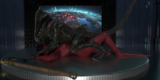 axe black_body black_exoskeleton breasts digitigrade dominant dominant_female duo exoskeleton eyeless female female_penetrated from_front_position genitals gynomorph gynomorph/female gynomorph_penetrating gynomorph_penetrating_female hair humanoid_genitalia humanoid_penis intersex intersex/female intersex_penetrating intersex_penetrating_female long_tail lying melee_weapon nude on_back penetration penis plantigrade red_body red_hair red_skin reverse_missionary_position sex submissive submissive_female tail tattoo weapon trioami260 alien_(franchise) baldur's_gate baldur's_gate_3 larian_studios karlach alien humanoid tiefling xenomorph xenomorph_queen zariel_tiefling_(baldur's_gate) 3d_(artwork) 3d_animation animated digital_media_(artwork) hi_res no_sound short_playtime video