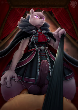 anthro anthro_penetrated areola balls bed bedroom blush blush_lines bodily_fluids breasts castle castle_wall chain cloak clothed clothing cum dominant dominant_gynomorph dominant_intersex dominatrix dripping duo erection eyelashes first_person_view fur furniture genital_fluids genitals gynomorph holowear_(pokemon) intersex intersex/male intersex_penetrated interspecies leaking_precum leash leash_pull long_eyelashes looking_at_viewer lying male male_penetrating male_penetrating_intersex male_pov nipple_dip on_bed penetration penile penile_penetration penis precum precum_drip royalty sex topwear smeargle20 nintendo pokemon pokemon_unite dark_lord_style_mewtwo generation_1_pokemon human lagomorph legendary_pokemon mammal mewtwo pokemon_(species) absurd_res digital_media_(artwork) hi_res