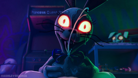 bodily_fluids bow_tie breast_grab breast_play breasts buckteeth bunny_costume clothing costume cum cum_on_face duo ejaculation fake_ears fake_rabbit_ears female fingers first_person_view fur genital_fluids glowing glowing_eyes hand_on_breast looking_at_viewer male male/female mascot_costume mask on_model rabbit_ears red_eyes sex teeth titfuck wearing_mask whiskers white_body white_fur ashleyorange five_nights_at_freddy's five_nights_at_freddy's:_security_breach scottgames steel_wool_studios vanessa_(fnaf) vanny_(fnaf) human lagomorph leporid mammal rabbit 16:9 2024 3d_(artwork) 4k absurd_res digital_media_(artwork) hi_res widescreen