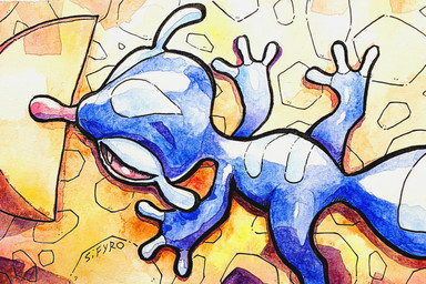 ambiguous_gender apple blue_body feral food fruit licking pink_eyes plant solo tongue tongue_out blitzdrachin conditional_dnp nintendo pokemon pokemon_winds_and_waves gecqua generation_10_pokemon pokemon_(species) reptile scalie 2026 absurd_res hi_res painting_(artwork) traditional_media_(artwork) traditional_painting_(artwork) traditional_watercolor_(artwork) watercolor_(artwork)