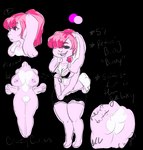 anthro areola big_breasts breasts butt female hair nipple_piercing nipples piercing pink_areola pink_body pink_hair solo bittervow petunia_bund lagomorph leporid mammal rabbit alpha_channel