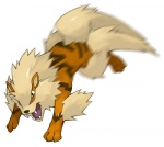 ambiguous_gender fangs feral fluffy fluffy_tail fur mane motion_blur simple_background solo tail teeth white_background pearlasaurus nintendo pokemon arcanine canid canine generation_1_pokemon mammal pokemon_(species)