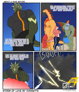 abs animal_genitalia anthro balls beach big_balls big_penis bone_frill casual_nudity clothing cloud dialogue electricity equine_genitalia frill_(anatomy) genitals group horn huge_balls huge_penis lightning male male/male membrane_(anatomy) membranous_wings penis spikes spikes_(anatomy) storm surfboard surfing tail text tight_clothing wardrobe_malfunction wings donisette dinosaur_king_(series) hekil_(donisette) amargasaurus centrosaurine ceratopsian ceratopsid dicraeosaurid dinosaur diplodocoid hadrosaurid marginocephalian ornithischian ornithopod prehistoric_species reptile saurischian sauropod sauropodomorph scalie shantungosaurus styracosaurus tupuxuara absurd_res comic english_text hi_res