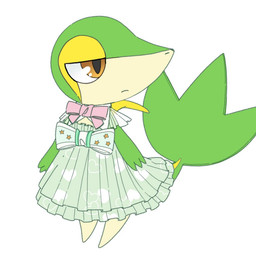 3_fingers alternative_fashion ambiguous_feral ambiguous_gender biped bipedal_feral bow_ribbon brown_eyes clothed clothed_ambiguous clothed_feral clothing country_lolita dress feral fingers frilly frilly_clothing frilly_dress glistening glistening_eyes green_body green_skin green_tail half-closed_eyes head_turned heart_symbol j-fashion leaf leaf_tail lolita_(fashion) looking_away mouth_closed multicolored_body multicolored_skin narrowed_eyes pink_ribbon pupils semi-anthro simple_background slit_nostrils snout solo standing star star_symbol tail tan_body tan_skin white_background white_sclera yellow_body yellow_skin pp_7762 nintendo pokemon generation_5_pokemon pokemon_(species) snivy 1:1 2025 description_request digital_drawing_(artwork) digital_media_(artwork) flat_colors full-length_portrait korean_description portrait