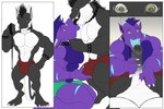 2_horns 4_fingers 4_toes abs animal_legs anthro anthro_on_anthro arm_markings barefoot belly big_biceps big_bulge big_muscles big_pecs black_body black_collar black_fur black_glans black_penis black_sclera black_tongue black_wristband blue_arms blue_face blue_legs blue_markings blue_mouth blue_stripes blue_tongue bracelet briefs briefs_only bulge claws close-up clothed clothed_anthro clothed_male clothing collar countershade_tail countershading digitigrade duo erection eye_contact eyebrows facial_markings feet fellatio fingers first_person_view forced forced_fellatio forced_oral forearm_muscles front_view fur genitals glans gradient_penis green_briefs green_clothing green_underwear grey_arms grey_body grey_ears grey_face grey_feet grey_fingers grey_hands grey_legs grey_neck grey_scales grey_tail grey_toes half-closed_eyes hand_on_belly hand_on_bulge hand_on_leg hand_on_penis head_horn head_markings high-angle_view horn huge_muscles huge_pecs humanoid_genitalia humanoid_hands humanoid_penis hypnosis jewelry kneeling kneeling_oral_position leash leashed_collar licking looking_at_another looking_at_viewer looking_down_at_partner looking_forward looking_up looking_up_at_partner looking_up_at_viewer male male/male male_anthro markings mind_control mohawk multicolored_body multicolored_fur multicolored_penis multicolored_pseudo_hair multicolored_scales muscular muscular_anthro muscular_arms muscular_male muscular_thighs narrowed_eyes open_mouth open_smile oral pecs penile penis penis_lick pseudo_hair purple_arms purple_belly purple_body purple_chest purple_ears purple_eyebrows purple_face purple_feet purple_fingers purple_fur purple_hands purple_inner_ear purple_legs purple_neck purple_pseudo_hair purple_scales purple_toes quads rape red_briefs red_clothing red_eyes red_underwear scales sex simple_background skimpy smile spiked_bracelet spiked_collar spikes spiral_eyes standing striped_arms striped_legs stripes tail toes tongue tongue_out topless topless_anthro topless_male triceps two_tone_body two_tone_face two_tone_fur two_tone_legs two_tone_neck two_tone_penis two_tone_pseudo_hair two_tone_scales two_tone_tail underwear underwear_only vein veiny_penis white_background white_belly white_body white_chest white_claws white_eyes white_face white_fur white_horn white_inner_ear white_neck white_penis white_pseudo_hair white_tail yellow_eyes bristol mythology dragon mythological_creature mythological_scalie scalie 2022 absurd_res colored comic digital_drawing_(artwork) digital_media_(artwork) flat_colors full-length_portrait hi_res portrait