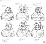 anthro big_breasts breasts cleavage clothed clothing ear_piercing female hair huge_breasts nipples non-mammal_breasts piercing shirt solo template topwear drxii laque_(foo) lustre_(drxii) marika_(teer) miss.rainbow_dream-panda starry-eyed_surprise terri_(drxii) bear equid equine giant_panda horse mammal mouse murid murine pony reptile rodent scalie sciurid tree_squirrel digital_media_(artwork) hi_res