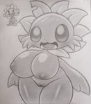 anthro big_breasts breasts duo female flower genitals huge_breasts not_furry nude nude_female petals plant pussy smile thick_thighs mr_slow electronic_arts plants_vs._zombies popcap_games elemental_creature flora_fauna flower_creature primal_sunflower sunflower_(pvz) graphite_(artwork) hi_res pencil_(artwork) traditional_media_(artwork)