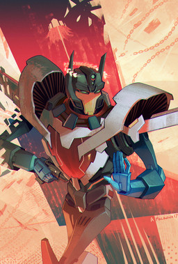 ambiguous_gender autobot chain detailed_background gun handgun head_wreath holding_object holding_weapon leaf leaf_crown machine mouthless mouthplate not_furry ranged_weapon ship simple_background solo standing text vehicle watercraft weapon larrydraws hasbro takara_tomy transformers getaway_(transformer) cybertronian humanoid living_machine robot 2017 digital_media_(artwork) english_text hi_res