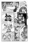 2020 alternate_species angry animal_humanoid bowser bowsette_meme breasts butt castle chain_chomp chompette chompy_(pencils) clothed clothing comic computer crossgender crown dialogue dress electronics english_text female goomba greeting headgear hi_res horn horned_humanoid humanoid kamek koopa magikoopa mario_bros meme monochrome nintendo pencils_(artist) scalie shell spikes super_crown text toadette transformation underwear upskirt